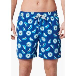 TOM & TEDDY Citrus Print Swim Trunks - NWT - Size XXL - MSRP $100